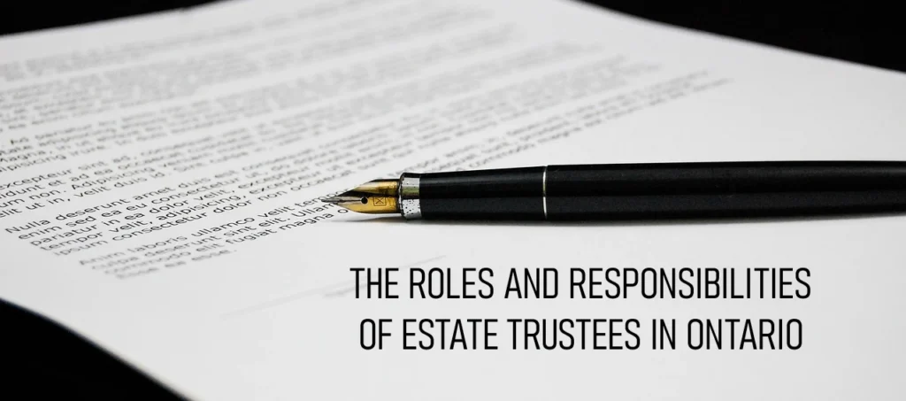 Official Document with an old fashioned pen on top of it